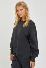 Load image into Gallery viewer, Charcoal Two Piece Sweater and Pant Set
