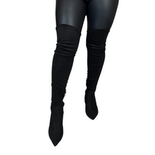 Load image into Gallery viewer, Pointed Knee High Boots - Blooming Confidence
