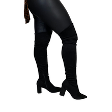 Load image into Gallery viewer, Pointed Knee High Boots - Blooming Confidence
